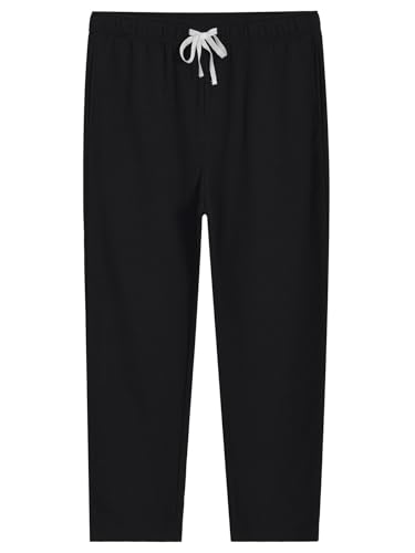 Latuza Men's Waffle Knit Pajamas Pants Set Button Up Long Sleeve Pj Set3