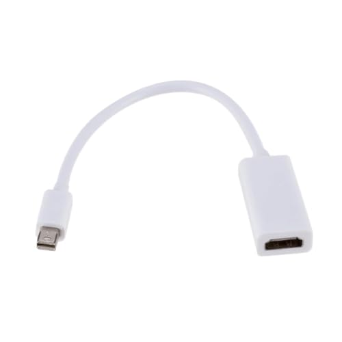 LccKaa 3 in 1 DP to HDMI DVI �R���o�[�^�[ 4K 1080P �P�[�u���A�_�v�^�[ Pro Air DisplayPort �p(Red)