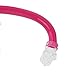 Breath Snorkel, Adjustable Headband Swim Snorkel with Silicone Mouthpiece for Swimming(red)