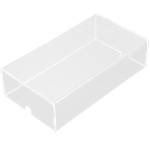 Protector de ratón transparente de acrílico: funda protectora de escritorio contra arañazos