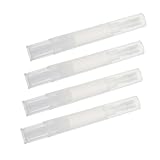 CIYODO 4 pièces Stylo Vide à Huile Essentielle avec Pinceau Rotatif Stylo Manucure Fémi...