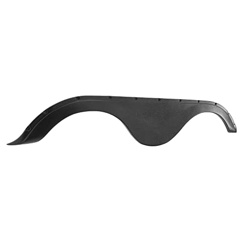 RecPro RV Tandem Fender Skirt | 78 W x 14 1/8 H | Fits Heritage Glenn Hemisphere (2 Fender Skirts Black)