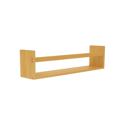 7H SEVEN HOUSE Estante Modular de Bambú con 1 Nivel 50x10x14cm 7house