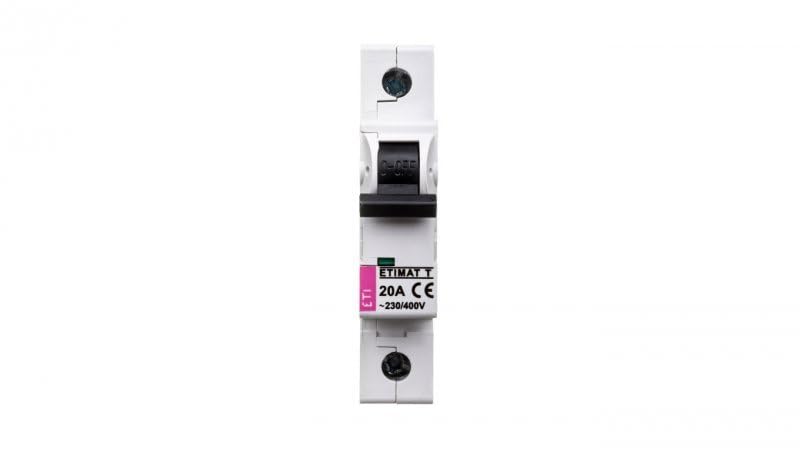 Limitador de potencia ETIMAT T 1P 20A 002181074 eti-polam 5904722987876