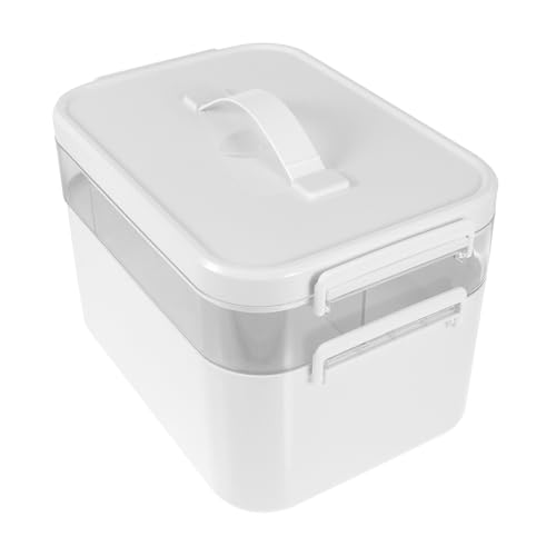 Boîte de rangement médicale multifonctionnelle pour secours de maison
