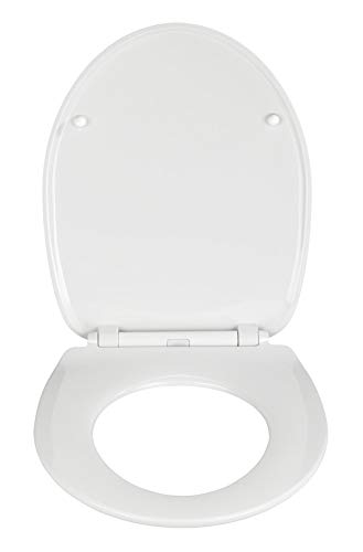 Toilettendeckel WENKO WC-Sitz Armonia flach aus Duroplast