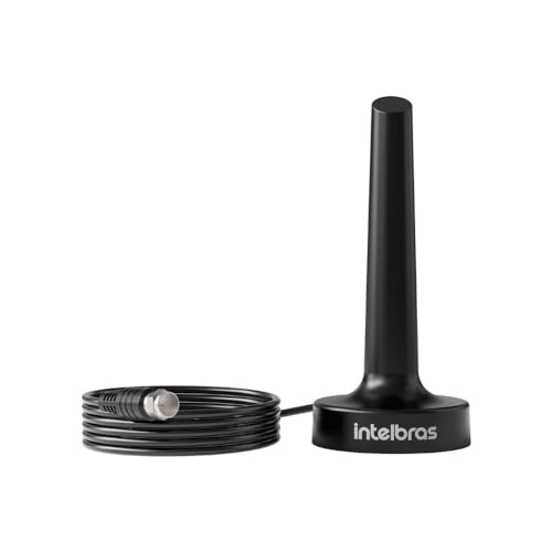 Antena Interna TV Digital Intelbras UHF HDTV 4K Al2025 2,5m