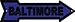 Baltimore Novelty Mini Metal Arrow MA-343