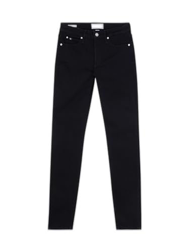 Calvin Klein Vaqueros Mujer Mid Rise Skinny Fit, Negro (Denim...