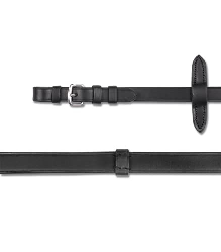 WALDHAUSEN X-Line Lederzügel extra lang, schwarz