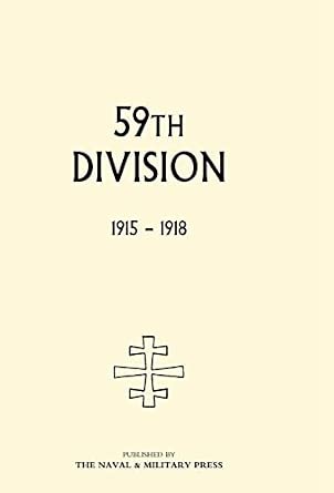 59th Division. 1915-1918 book cover
