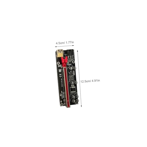 6 sets adaptador PCI-e GPU Riser para minería estable miniatura 2