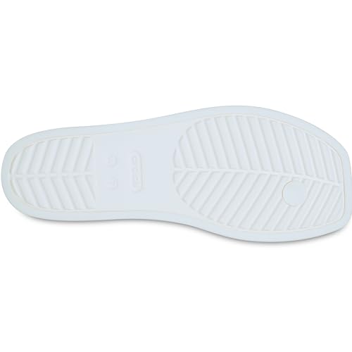 Image of Crocs Women's Miami Flip Flops | Square Toe Flat | 360 Degree Comfort | Croslite Foam Footbed