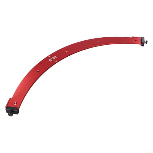Arrondi d'angle en alliage d'aluminium R300 avec plusieurs tailles de rainures