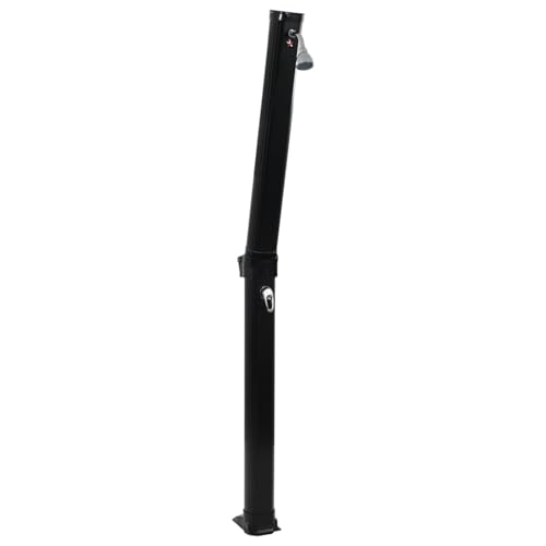 Vopese Ducha Solar Plegable Negra 214 cm 23 L