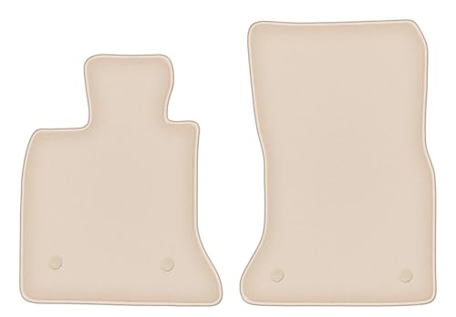 Tapis de voiture BMW 5 GT F07 liftback tapis auto avant beige
