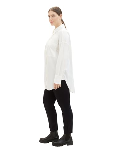 Pantalón plussize mujer elegante Tom Tailor 1038822 con acabados premium y tejido resistente 3