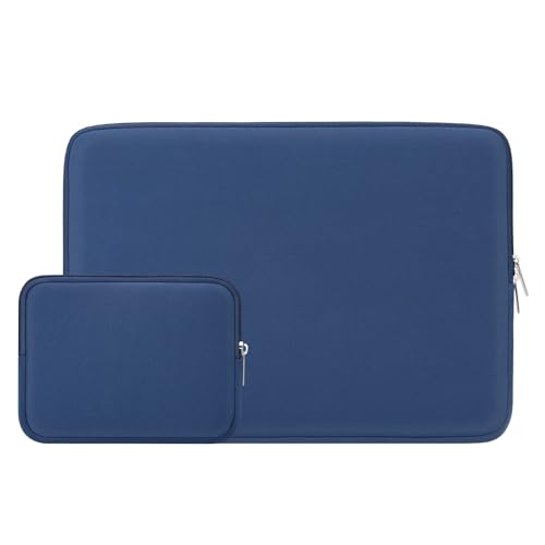 RAINYEAR 14 Pouces Housse Ordinateur Portable de Protection avec Accessoires Pochette Compatible pour 13,9-14,1 Pouces Notebook Tablette Ultrabook...