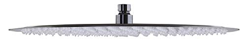 ALFI brand RAIN16R 16-Inch Solid Round Ultra Thin Rain Shower Head, Brushed Stainless Steel