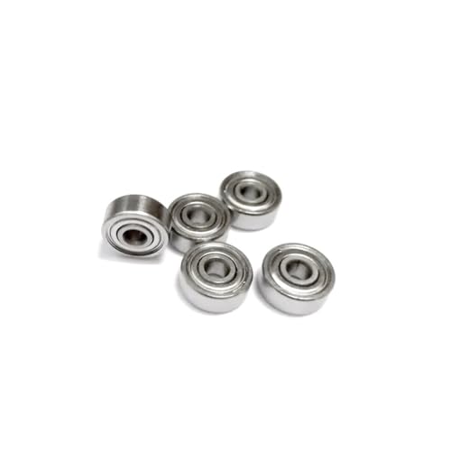 Rodamientos de acero inoxidable SMR52ZZ de 2x5x2.5mm para motores eléctricos