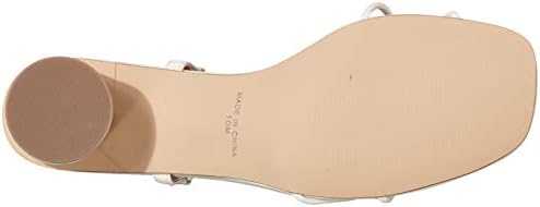 Steve Madden Women's Ivanna Heeled Sandal, White, 7 M US | Image 3