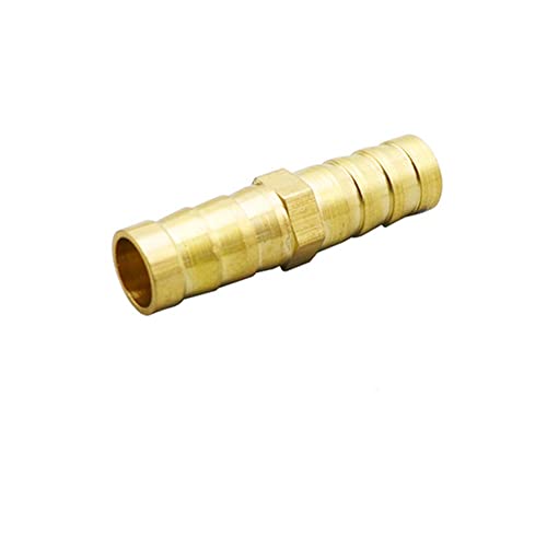 ezqnirk 1PCS Brass Barb Pipe Fitting Pagoda Water Tube Fittings,I 2 Way,8mm