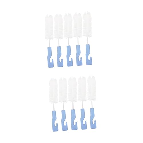 DEARMAMY 2sets Cleaning Kit Spiral Ear Cleaner Removal Tools Accessories Multi-Function Tube Brush 5pcs*2