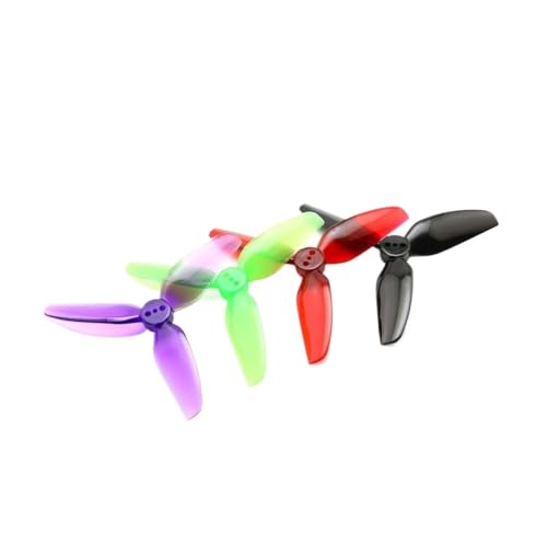 Hélice T3X3X3 morada para grabar videos fluidos con drones Cinewhoop 3