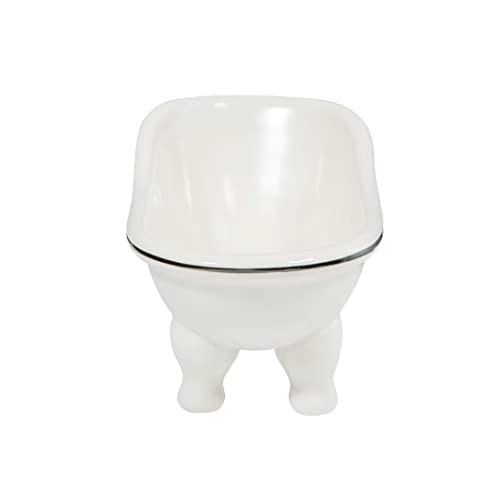 1 Piece 5.6" Ceramic Mini Clawfoot Slipper Bathtub Soap Dish Vintage Decortative Bathroom Soap Dish #TOP3