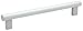 Elesa - M.1066 BM/30-400 Clean - Aluminum Pull Handle with Painted Finish, RAL 9002 White; Hardware Included