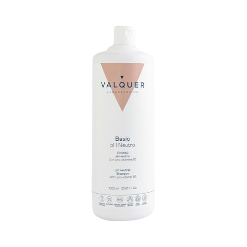 Valquer Champú Revitalizante Ph Neutro. Fortalece, Hidrata, Repara y Aporta Brillo al Cabello Dañado. Fórmula Enriquecida con Provitamina B5 e Ingredientes Naturales Para Todo Tipo de Pelo. 1 L