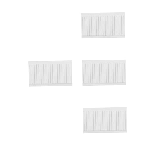 Maison de poupée élégante avec ces 4 panneaux muraux miniatures de salon