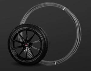 WorldCare Double layers Car Wheel Hub Tire Sticker for S one JCW clubman countryman R50 R52 R55 R56 R57 R58 R60 R61 F55 F56 Color Name gray