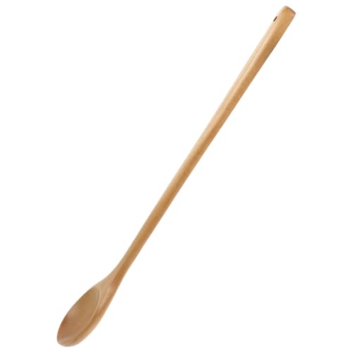 TOYMYTOY 木製飯スプーン 滑らかな丸みのある縁 軽量で握りやすい調理用ミキシングスプーン キッチン多機能食洗機対応