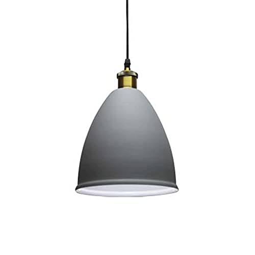 Lámpara colgante cilíndrica JXIN de techo industrial vintage para isla de cocina