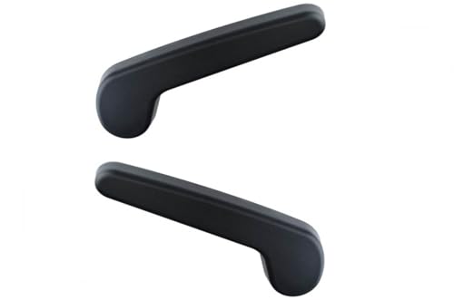 PT Auto Warehouse GM-2512A-RP - Back Seat Recliner Adjustment Handle, Black - Rear Left/Right Pair, Replaces 15279414, 15279419