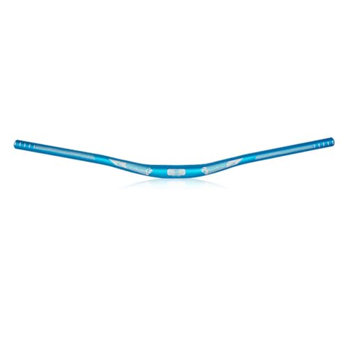WANG TII DOO Manillar Elevador De Bicicleta De Montaña, Manillar De Aleación De Aluminio, Barra De Bicicleta De 31,8 Mm X 620 Mm para Carreras De Ciclismo De Descenso,Azul