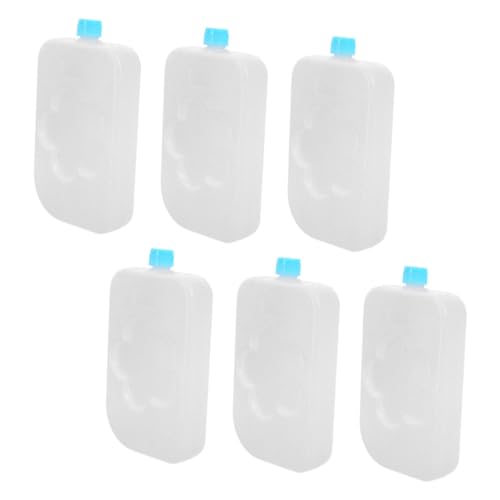 DOITOOL 6Pcs Reusable Ice Packs for Coolers Efficient Cooling Supply for Air Cooler Fans Lunch Boxes Outdoor Activities Easy to Use for Camping and Hiking