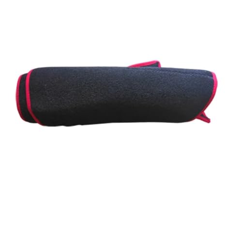 Bil Dashboard Cover För Kia För Picanto För Morning SA 2004-2011 2 Layer Car Dashboard Cover Matta Dashmat LHD RHD Dash Matt Kudde Anti-sol(LHD Red)