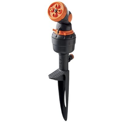 G.F. Irrigatore a Settori 4 Jet Lift Su Puntale Gf Plastica Innesto Rapido 8004-3670