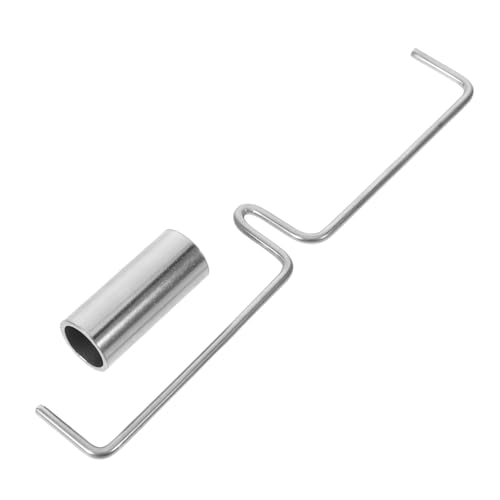 GALPADA 2 Piezas Varilla Resistente Mezcladora de Palomitas de para Máquina Metal Accesorio Fácil Mantenimiento de Maíz Comercial para Lugares Concurridos y Áreas Comerciales