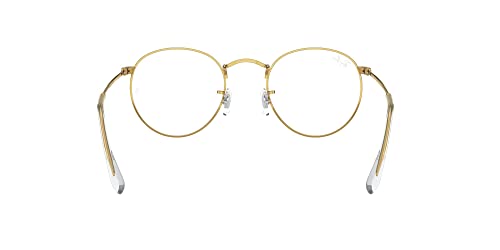 Image of Ray-Ban Unisex Rx3447v Round Metal Round Prescription Eyeglass Frames