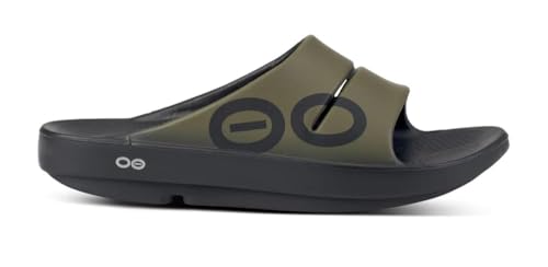 image for OOFOS - Unisex OOahh Sport - Post Run Recovery Slide Sandal (Tactical 