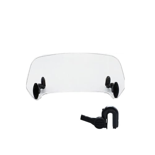 Extension de pare-brise moto universelle pour vos longs voyages et road trips
