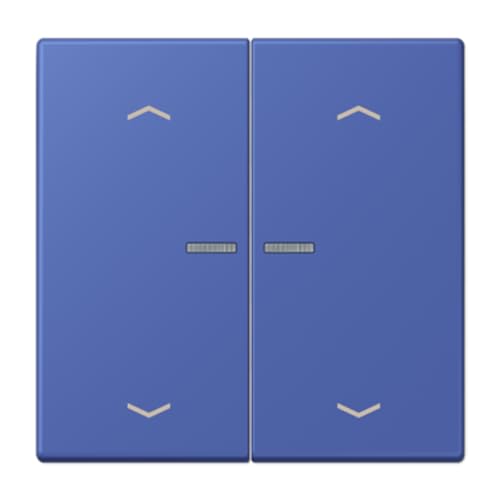 Commande volet roulant LC32020 via plaque touche F10 2 phases JUNG