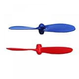 UAZNJFZ 1 Pair Foam Hand Throwing Glider Propeller Power Paddle Compatible with F22 SU35 SU57 J11B J20 Remote Control Airplane Accessories(for A380 SU27 F22)