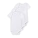 Produktbild NAME IT Unisex Baby Nbnbody 3p Ss Solid Noos Strampler, Weiß (Weiß Bright White), 92 (3er Pack)