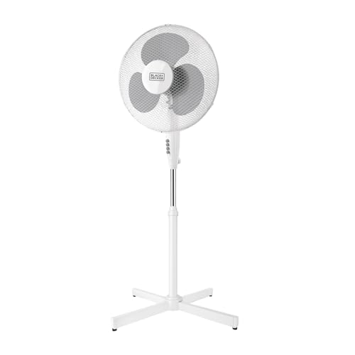 POTENTE ed EFFICIENTE; tre pale disegnate specificatamente per defluire l'aria con la massima efficienza, un diametro totale di 40cm e un motore di 40W, il perfetto equilibro fra la buona ventilazione e un consumo energetico