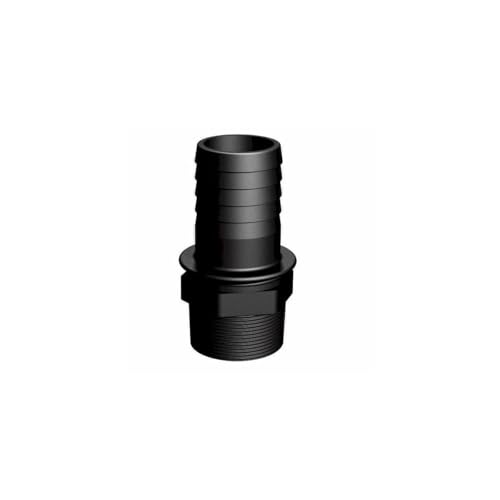 Raccord male 2 - Cannelé Droit Ø50Mm