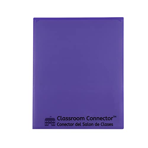 C-Line Classroom Connector School-to-Home Folders, Purple, 25 per Box (32009) by C-Line - Used condition - US$21.24